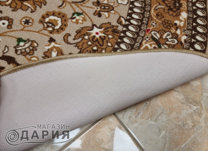 Мокетен килим ERIKA 8031 beige елипса